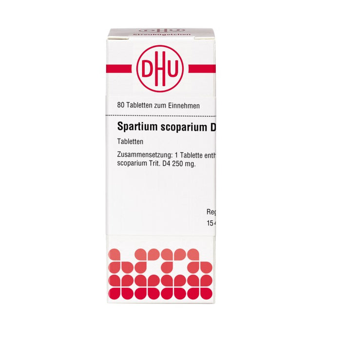 DHU Spartium scoparium D 4 Tabletten, 80 St. Tabletten