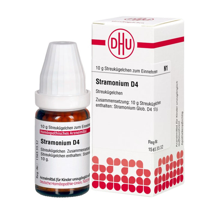 DHU Stramonium D4 Streukügelchen, 10 g Globules