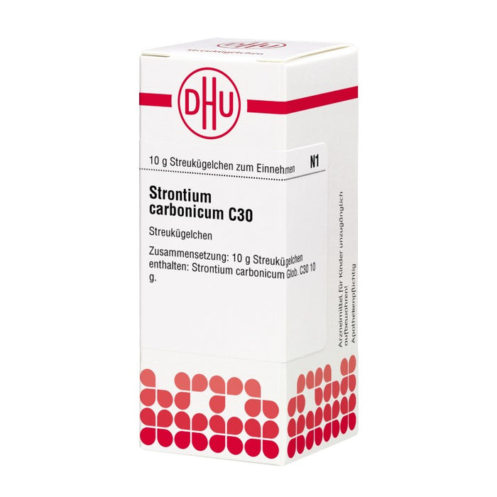 Strontium carbonicum C30 DHU Globuli, 10 g Globuli