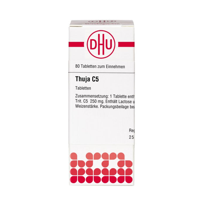 DHU Thuja C5 Tabletten, 80 pc Tablettes