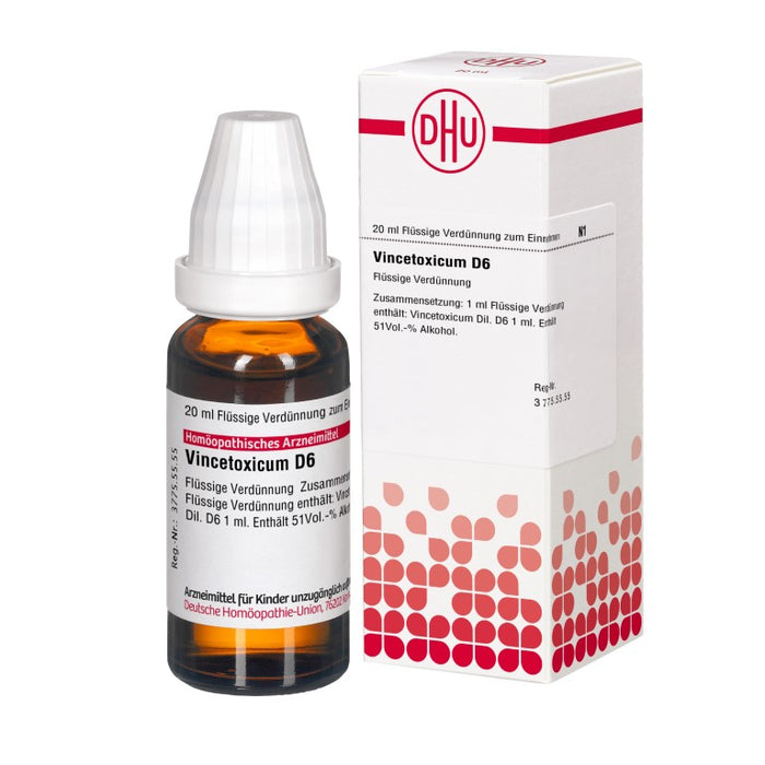 Vincetoxicum D6 DHU Dilution, 20 ml Lösung