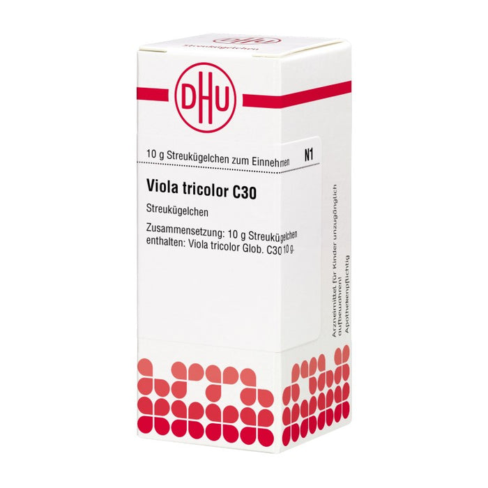 DHU Viola tricolor C30 Streukügelchen, 10 g Globules