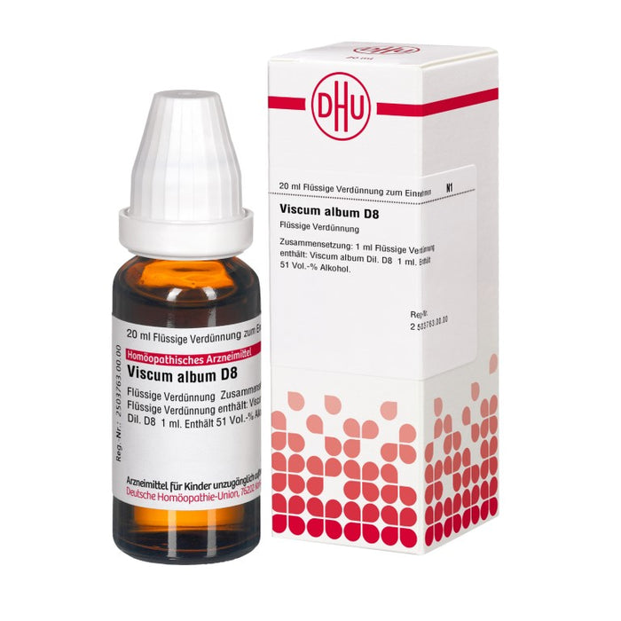 Viscum album D8 DHU Dilution, 20 ml Lösung