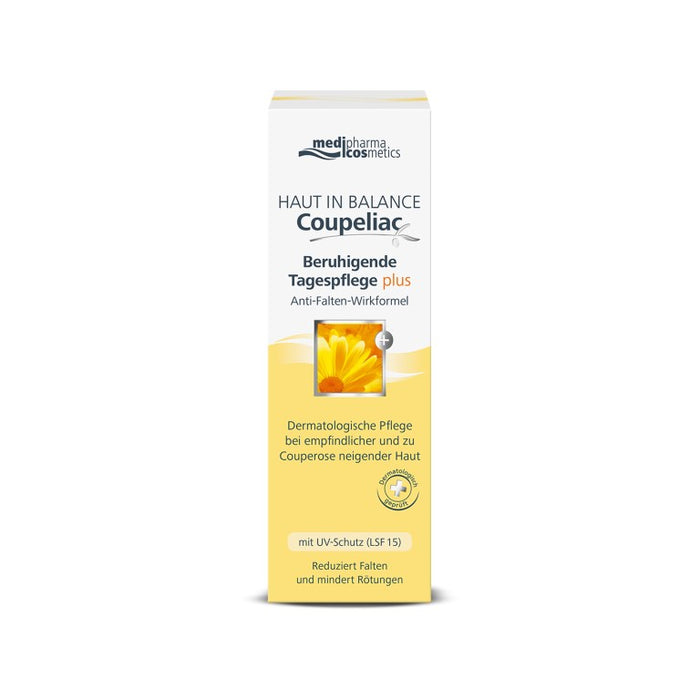 medipharma cosmetics Haut in Balance Coupeliac beruhigende Tagespflege plus, 50 ml Cream