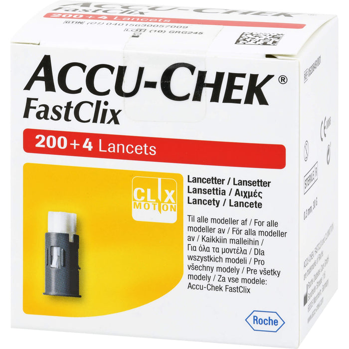 ACCU-CHEK Fastclix Lanzetten, 204 pc Accessoire