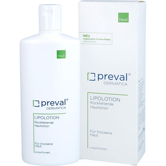 Preval Lipolotion rückfettende Hautlotion, 500 ml Lotion