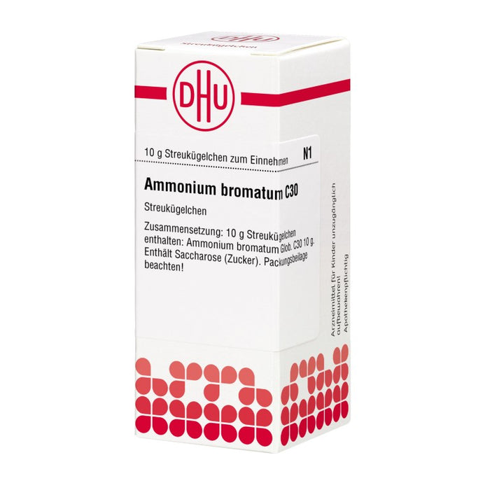 DHU Ammonium bromatum C30 Streukügelchen, 10 g Globules