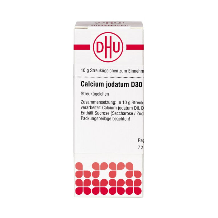 DHU Calcium jodatum D30 Streukügelchen, 10 g Globuli