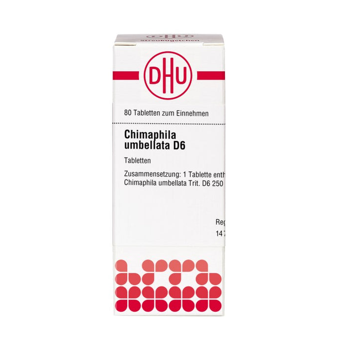 DHU Chimaphila umbellata D6 Tabletten, 80 pc Tablettes