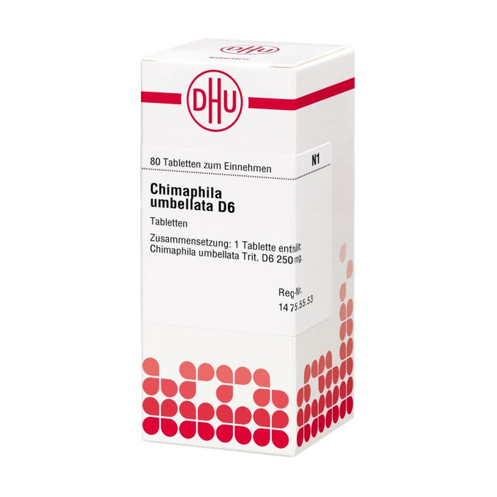 DHU Chimaphila umbellata D6 Tabletten, 80 pc Tablettes