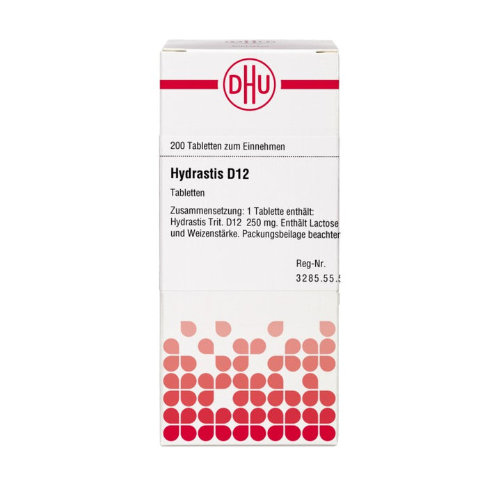 DHU Hydrastis D12 Tabletten, 200 St. Tabletten