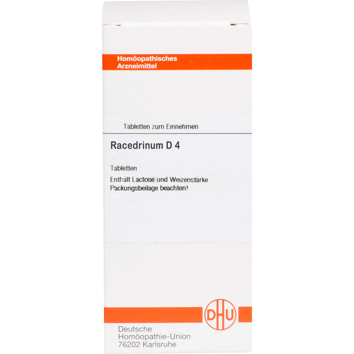 DHU Racedrinum D4 Tabletten, 200 St. Tabletten