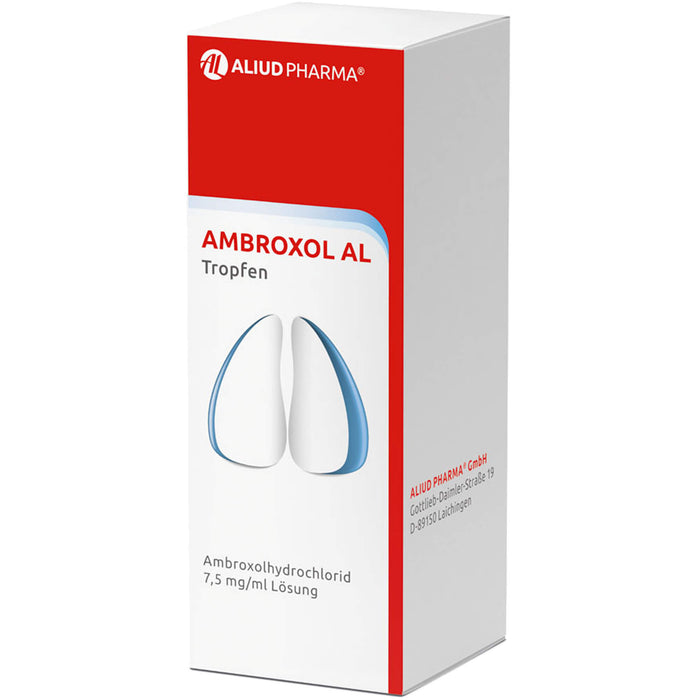 Ambroxol AL Tropfen zur Schleimlösung bei Atemwegserkrankungen, 100 ml Lösung