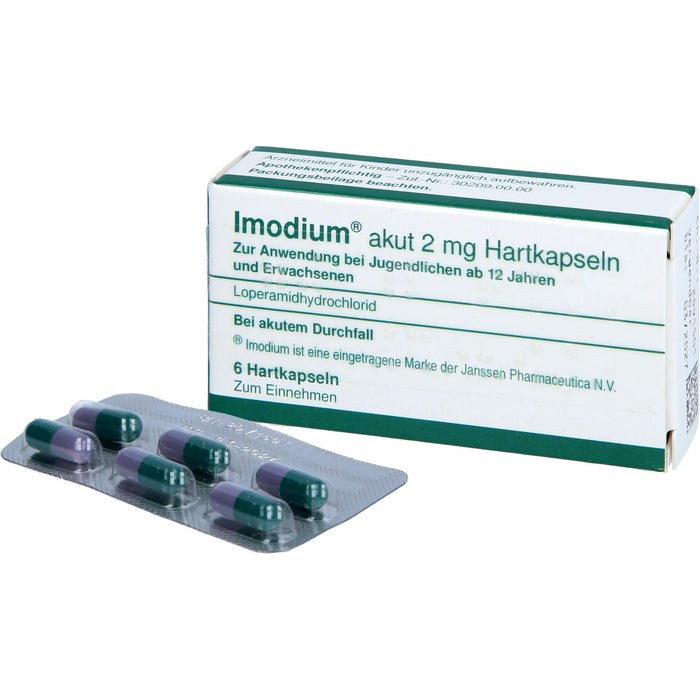 Imodium akut Kapseln Reimport Kohlpharma, 5 pcs. Capsules