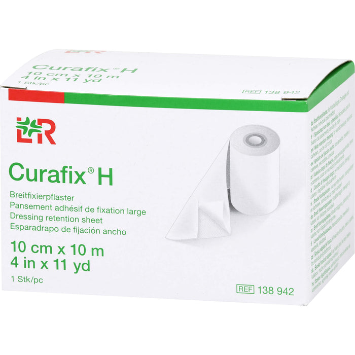 Curafix H Fixierpflaster 10 cm x 10 m, 1 pc Pansement