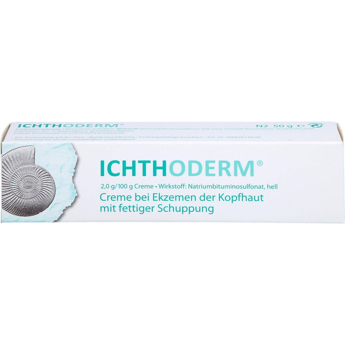 Ichthoderm Creme bei Kopfhautentzündungen, 50 g Cream