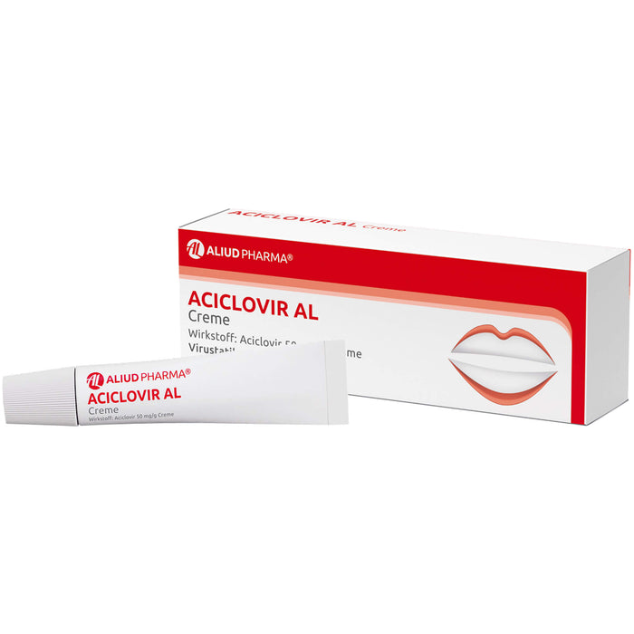 Aciclovir AL Creme Virustatikum, 2 g Cream