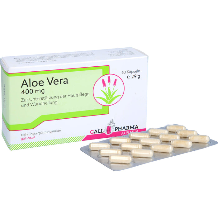 GALL PHARMA Aloe Vera 400 mg GPH Kapseln, 60 pc Capsules