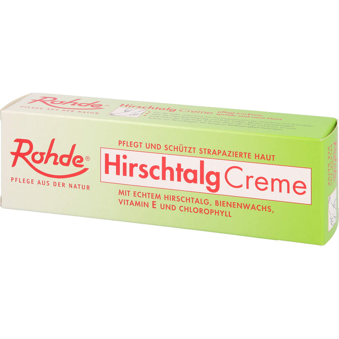 Rohde Hirschtalg Creme, 100 ml Crème