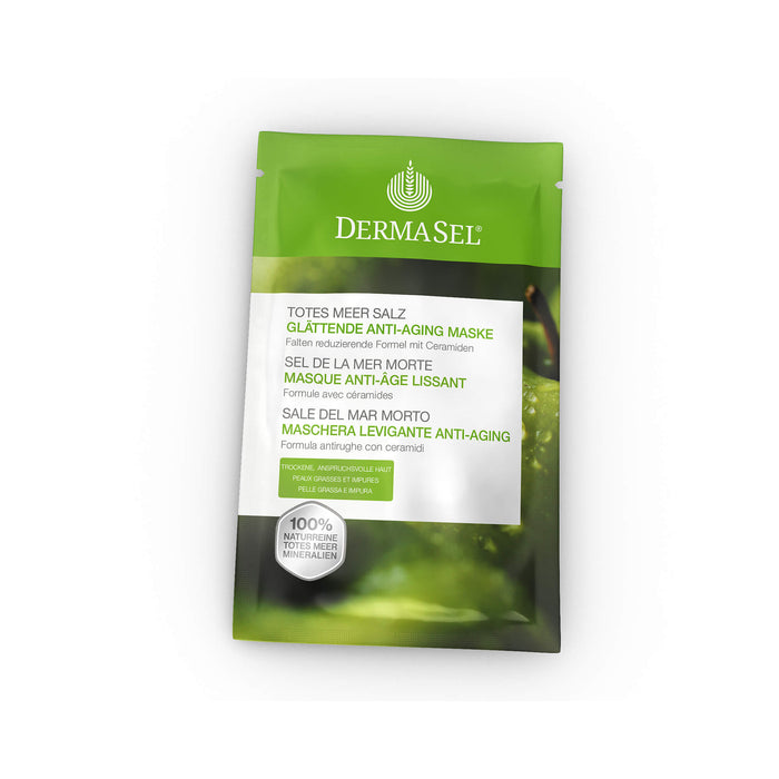 DERMASEL Totes Meer Mineralien glättende Anti-Aging Maske, 12 ml Gesichtsmaske