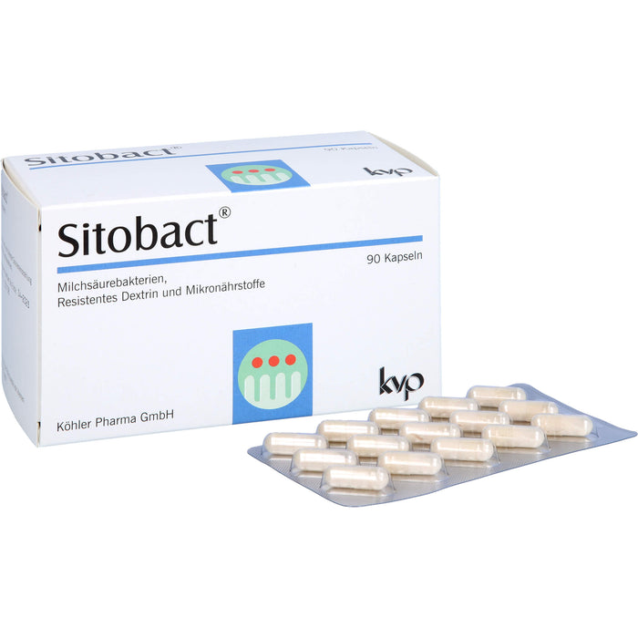 Sitobact Kapseln mit Milchsäurebakterien, 90 pc Capsules