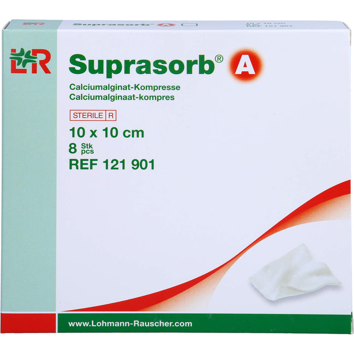 Suprasorb A Calciumalginat Kompresse 5x5cm, 8 St KOM