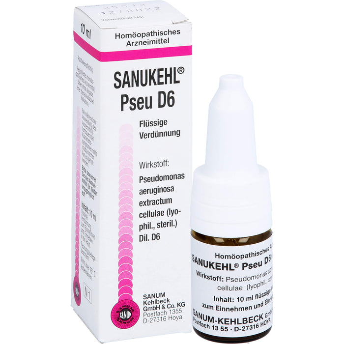 SANUKEHL Pseu D6 flüssige Verdünnung, 10 ml Lösung