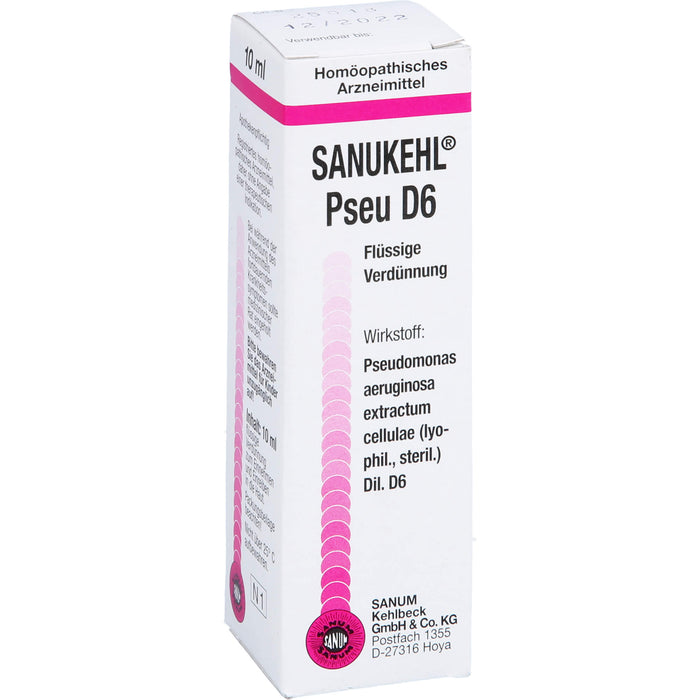 SANUKEHL Pseu D6 flüssige Verdünnung, 10 ml Lösung