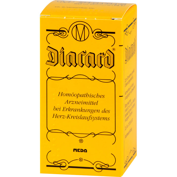 Diacard bei Erkrankungen des Herz-Kreislaufsystems Mischung, 50 ml Lösung