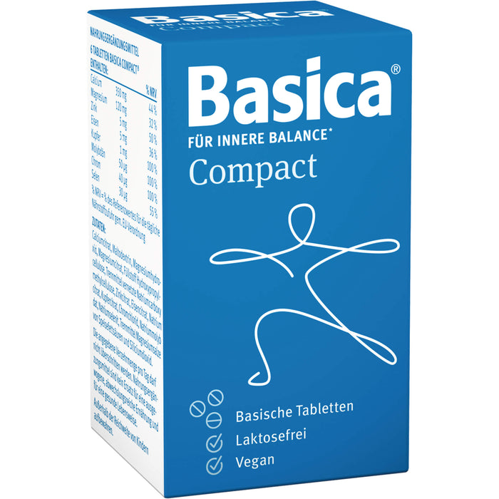 Basica compact basische Tabletten, 120 pcs. Tablets