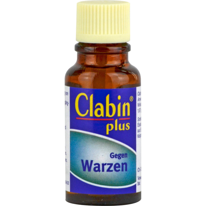 Clabin plus Lösung gegen Warzen, 15 ml Lösung