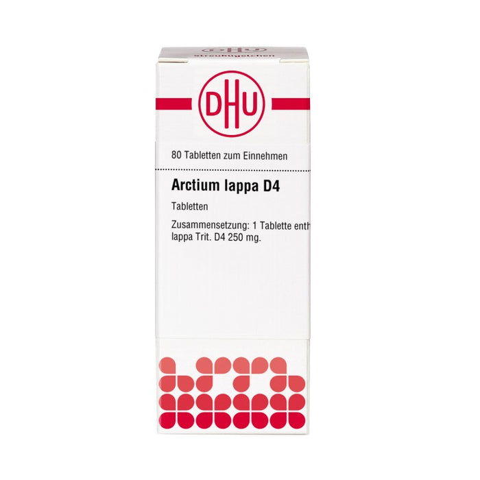 Arctium lappa D4 DHU Tabletten, 80 St. Tabletten