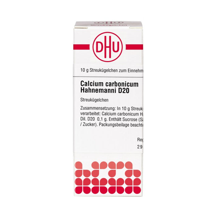 DHU Calcium carbonicum Hahnemanni D20 Streukügelchen, 10 g Globules