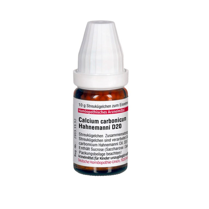 DHU Calcium carbonicum Hahnemanni D20 Streukügelchen, 10 g Globules