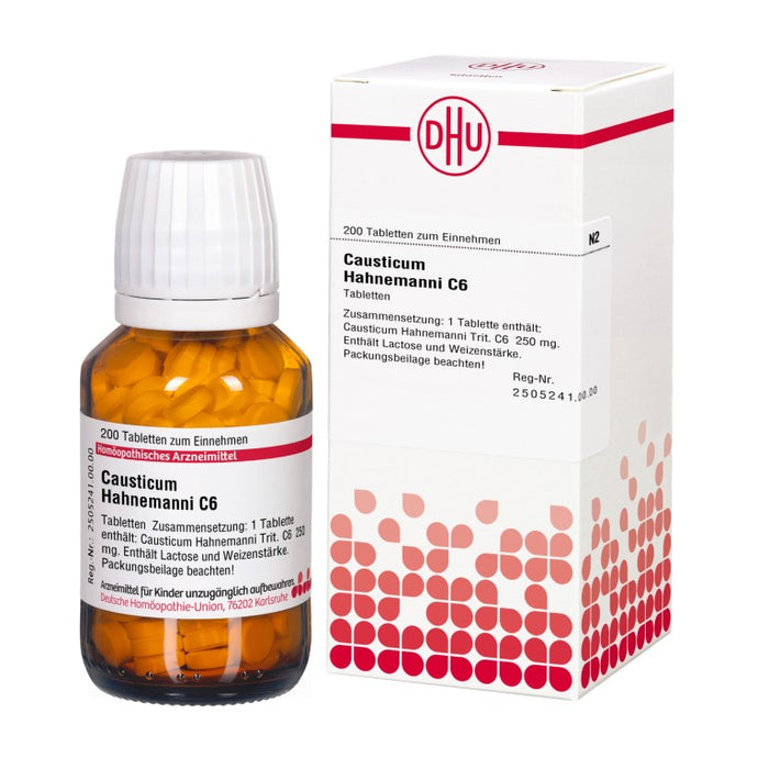 DHU Causticum Hahnemanni C6 Tabletten, 200 St. Tabletten