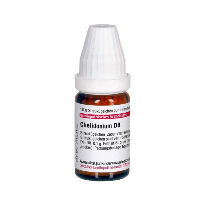 DHU Chelidonium D8 Streukügelchen, 10 g Globules