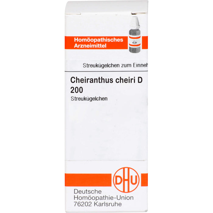 Cheiranthus cheiri D200 DHU Globuli, 10 g Globuli