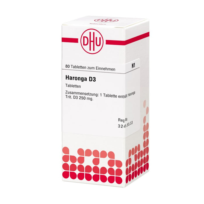 DHU Haronga D3 Tabletten, 80 St. Tabletten