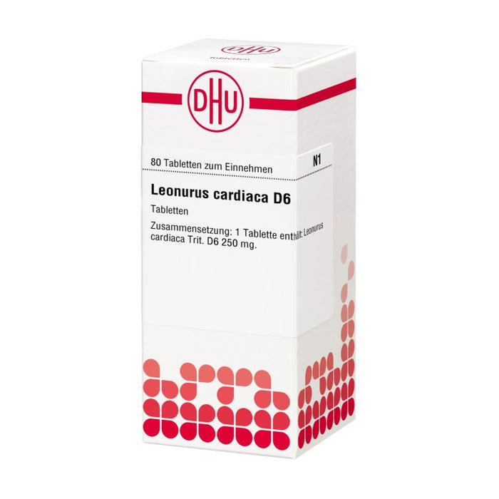 DHU Leonurus cardiaca D 6 Tabletten, 80 pc Tablettes