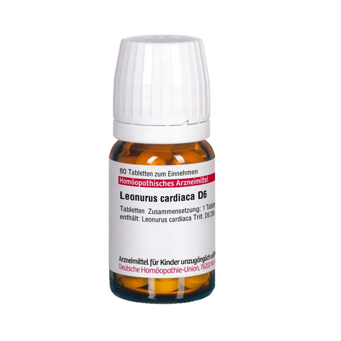 DHU Leonurus cardiaca D 6 Tabletten, 80 pc Tablettes