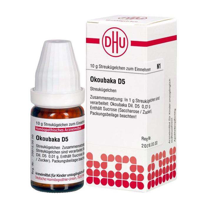 DHU Okoubaka D5 Streukügelchen, 10 g Globuli