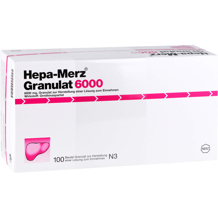 Hepa-Merz Granulat 6000 Lebertherapeutikum, 100 St. Beutel