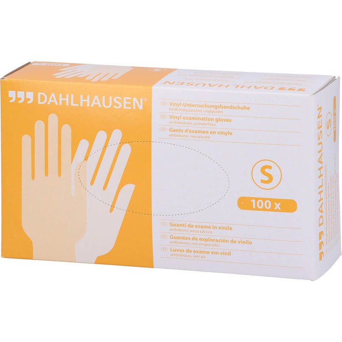 Vinyl-Handschuhe ungep. Gr. S, 100 St HAS