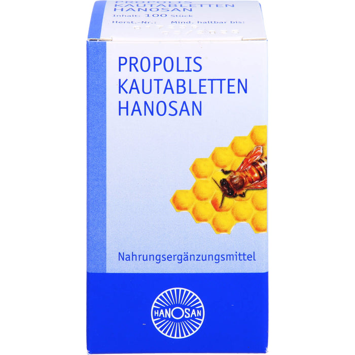 Propolis Kautabletten HANOSAN, 100 pc Tablettes