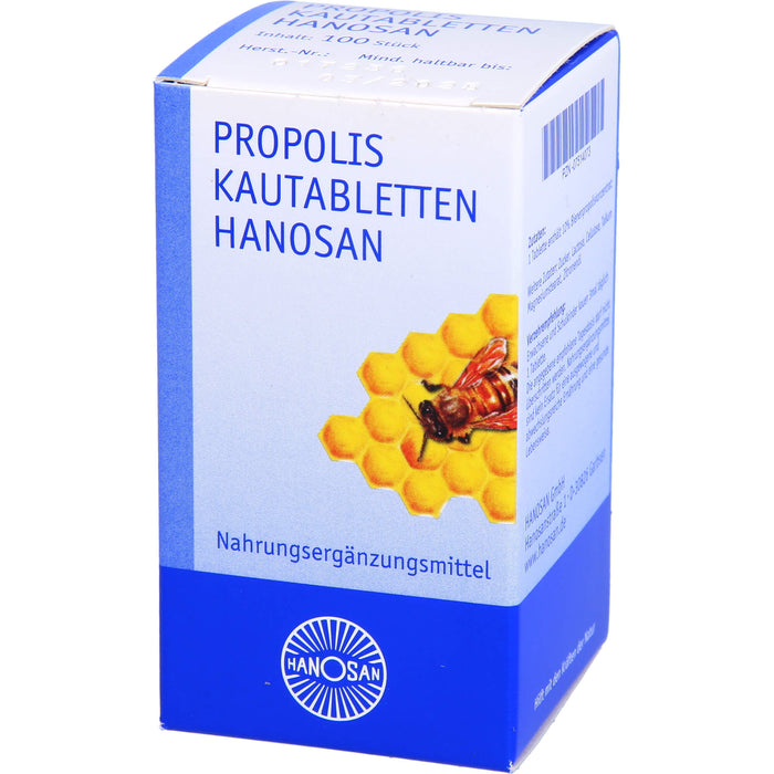 Propolis Kautabletten HANOSAN, 100 St. Tabletten