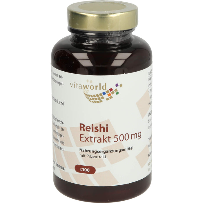 Reishi Extrakt 500mg, 100 St. Kapseln