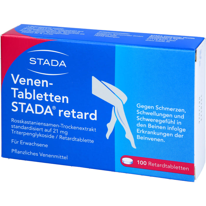 Venen-Tabletten STADA retard, Retardtabletten, 100 St. Tabletten