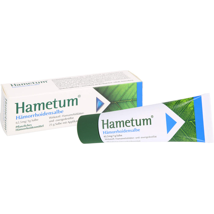 Hametum Hämorrhoidensalbe, 25 g Ointment