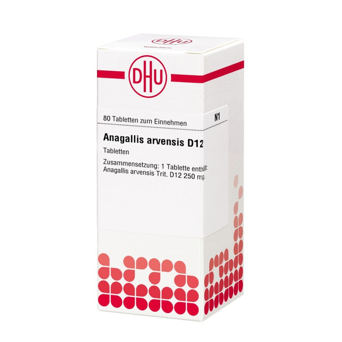 DHU Anagallis arvensis D12 Tabletten, 80 pcs. Tablets