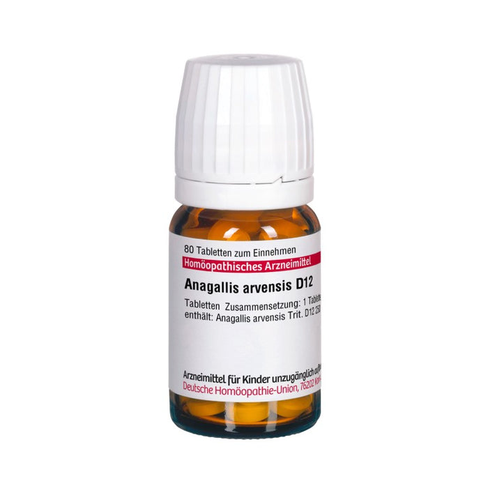 DHU Anagallis arvensis D12 Tabletten, 80 pc Tablettes